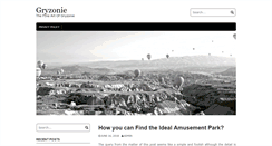 Desktop Screenshot of gryzonie.info